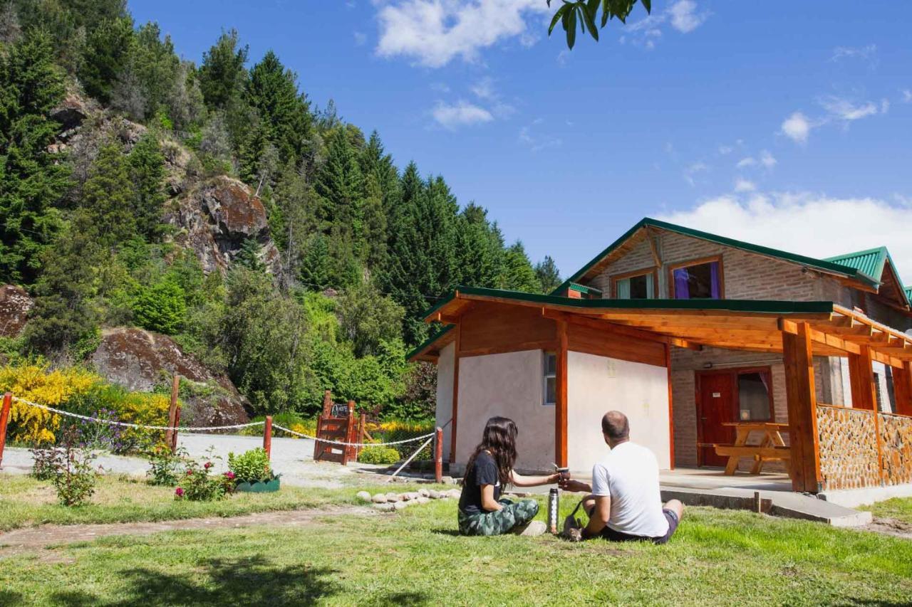 Huellas Hostel Lago Puelo Exterior foto